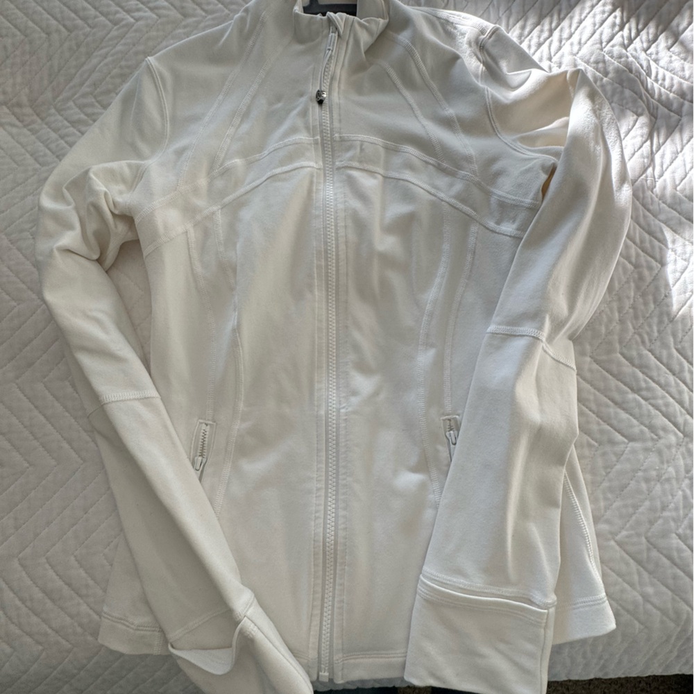 Lululemon Athletica Define White Jacket